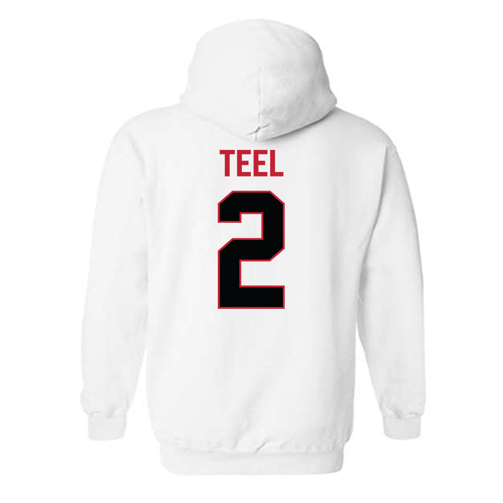 Ferris State - NCAA Football : Odell Teel - National Champions Shersey Hooded Sweatshirt-1