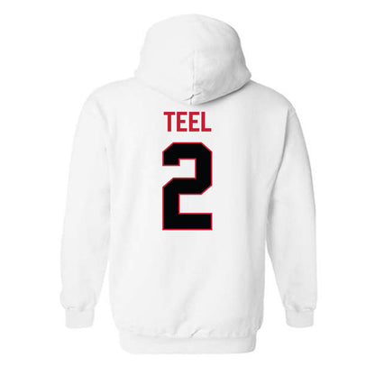 Ferris State - NCAA Football : Odell Teel - National Champions Shersey Hooded Sweatshirt-1