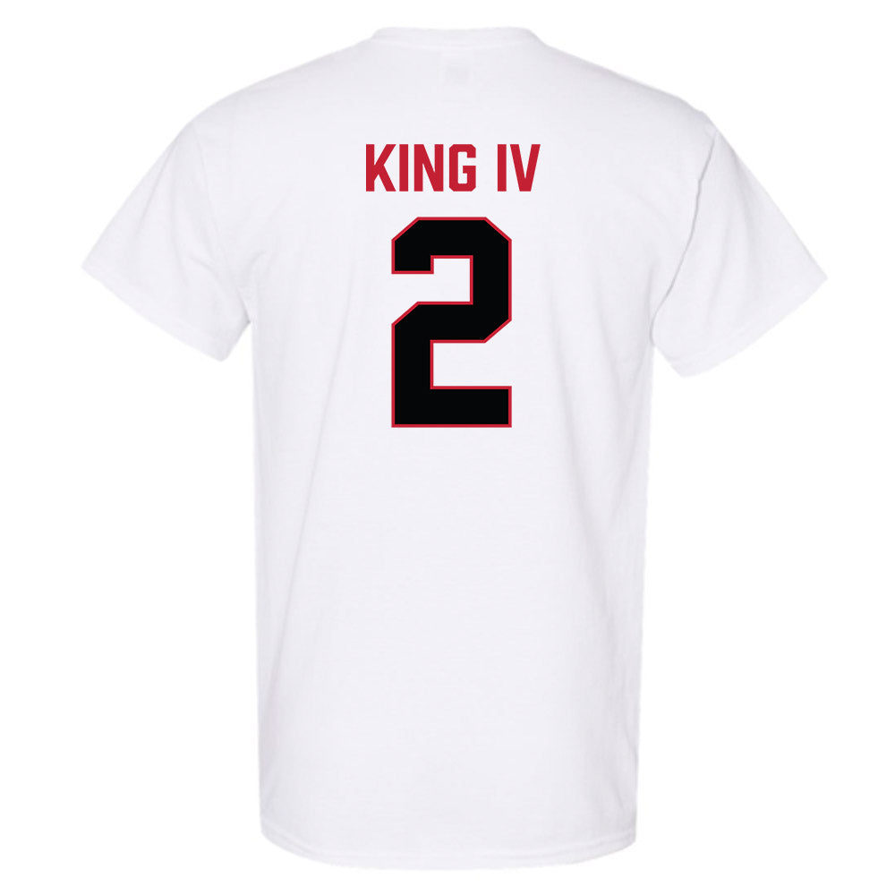 Ferris State - NCAA Football : Damion King IV - National Champions Shersey T-Shirt-1