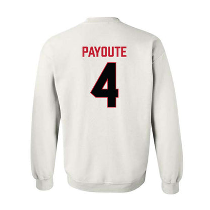 Ferris State - NCAA Football : Justin payoute - National Champions Shersey Crewneck Sweatshirt-1