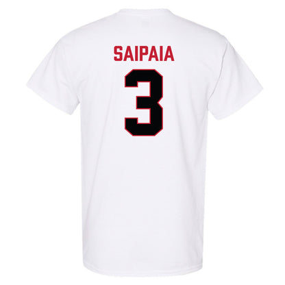 Ferris State - NCAA Football : Blaine Saipaia - National Champions Shersey T-Shirt-1