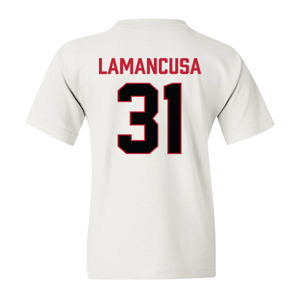 Ferris State - NCAA Football : Jack Lamancusa - National Champions Shersey Youth T-Shirt-1