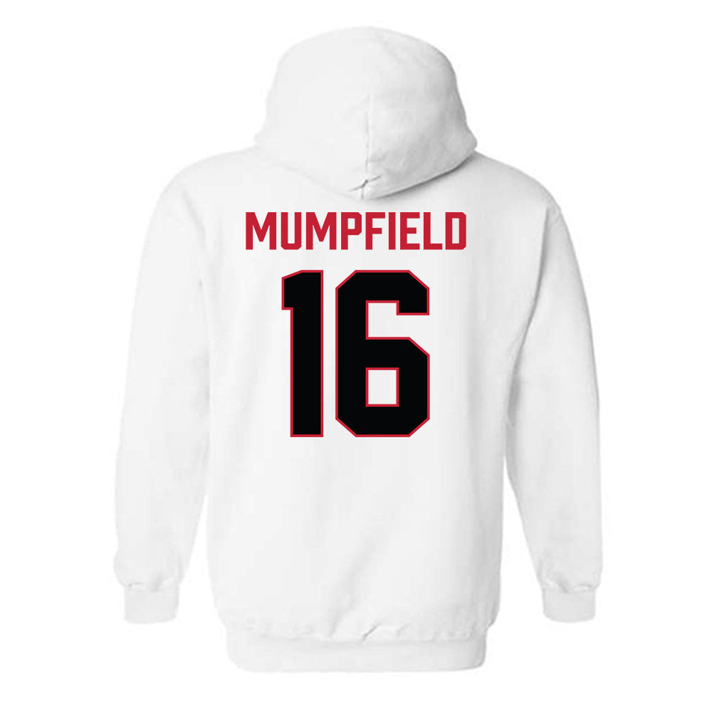 Ferris State - NCAA Football : Leeshaun Mumpfield - National Champions Shersey Hooded Sweatshirt-1