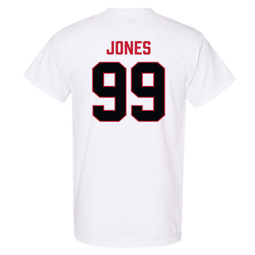 Ferris State - NCAA Football : markee jones - National Champions Shersey T-Shirt-1