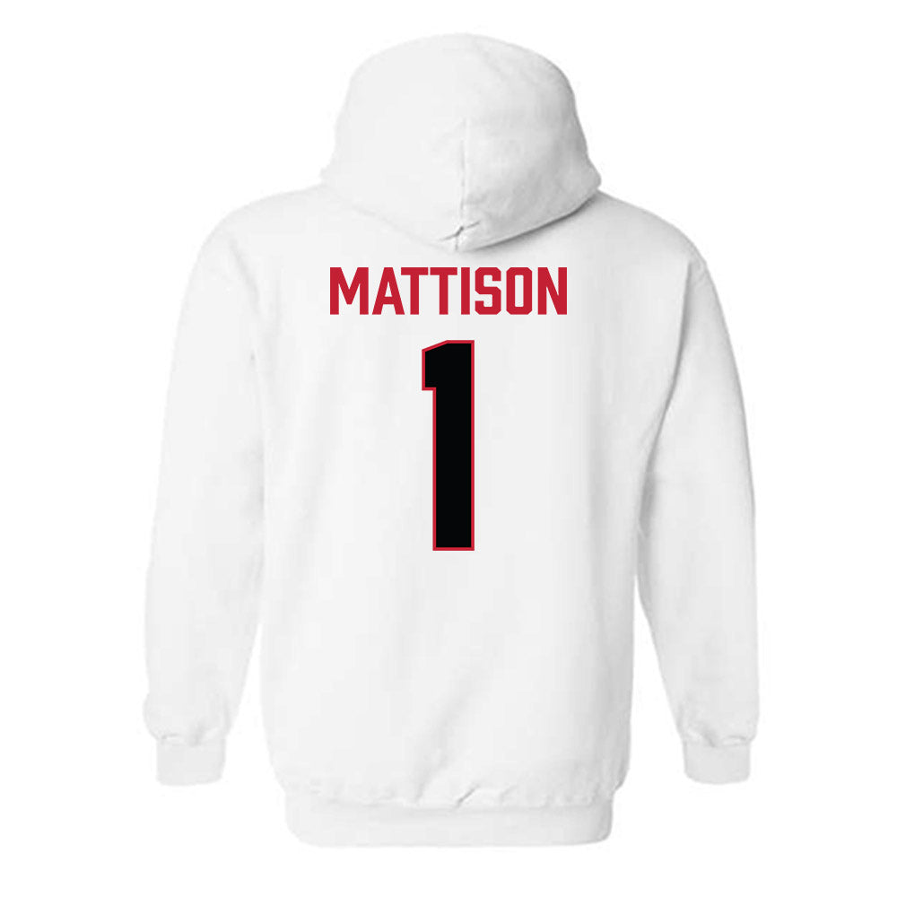 Ferris State - NCAA Football : Gyasi Mattison - National Champions Shersey Hooded Sweatshirt-1