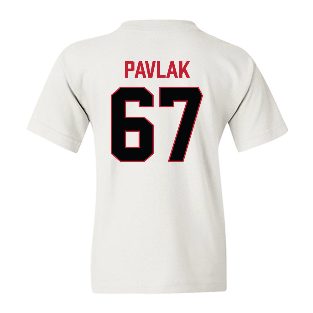 Ferris State - NCAA Football : Avery Pavlak - National Champions Shersey Youth T-Shirt-1