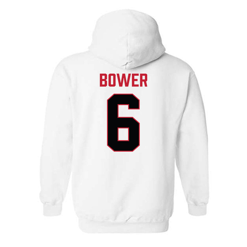 Ferris State - NCAA Football : Tarick Bower - National Champions Shersey Hooded Sweatshirt-1