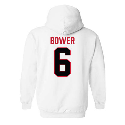 Ferris State - NCAA Football : Tarick Bower - National Champions Shersey Hooded Sweatshirt-1