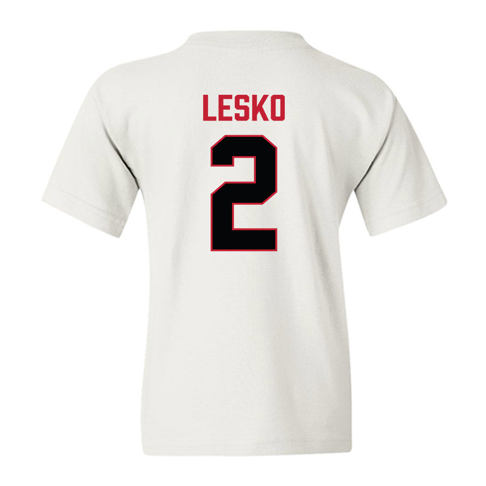 Ferris State - NCAA Football : Derek Lesko - National Champions Shersey Youth T-Shirt-1