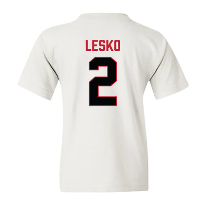 Ferris State - NCAA Football : Derek Lesko - National Champions Shersey Youth T-Shirt-1