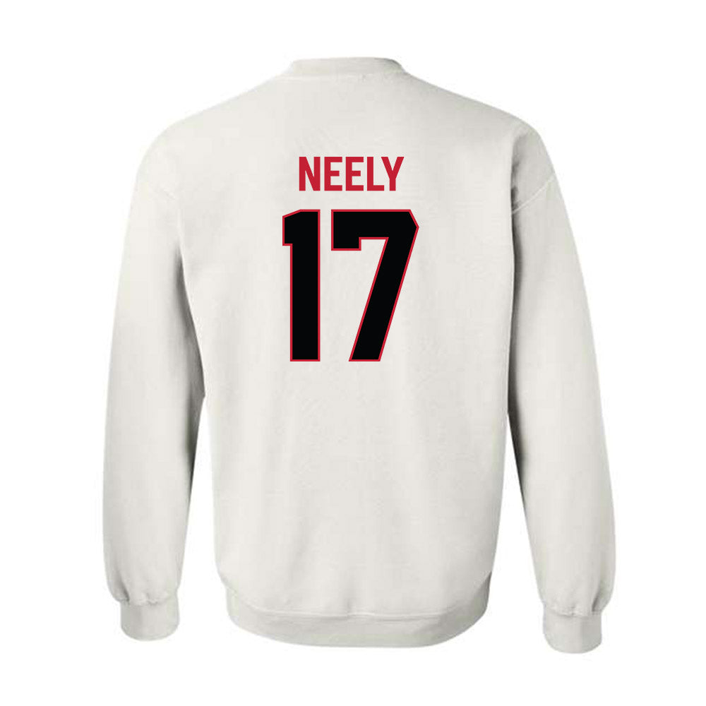 Ferris State - NCAA Football : Dakari Neely - National Champions Shersey Crewneck Sweatshirt-1