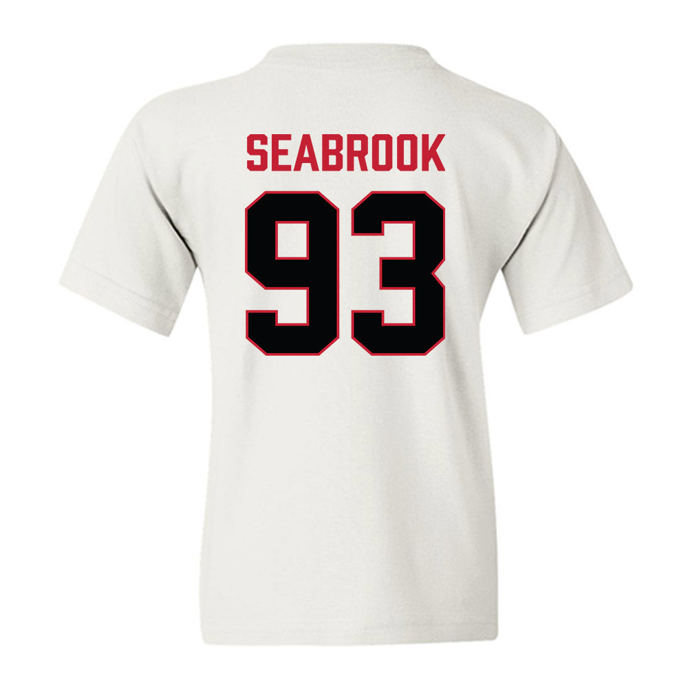Ferris State - NCAA Football : Erick Seabrook - National Champions Shersey Youth T-Shirt-1