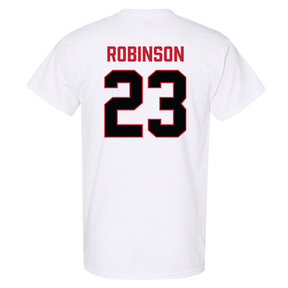 Ferris State - NCAA Football : James Robinson - National Champions Shersey T-Shirt-1