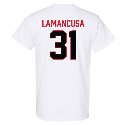 Ferris State - NCAA Football : Jack Lamancusa - National Champions Shersey T-Shirt-1