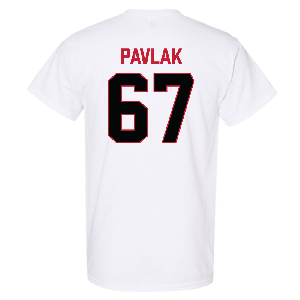 Ferris State - NCAA Football : Avery Pavlak - National Champions Shersey T-Shirt-1