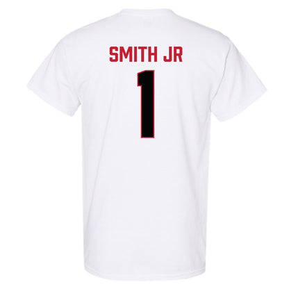 Ferris State - NCAA Football : Lento Smith Jr - National Champions Shersey T-Shirt-1