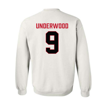 Ferris State - NCAA Football : Cam Underwood - National Champions Shersey Crewneck Sweatshirt-1