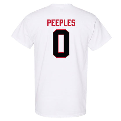 Ferris State - NCAA Football : Kevin Peeples - National Champions Shersey T-Shirt-1