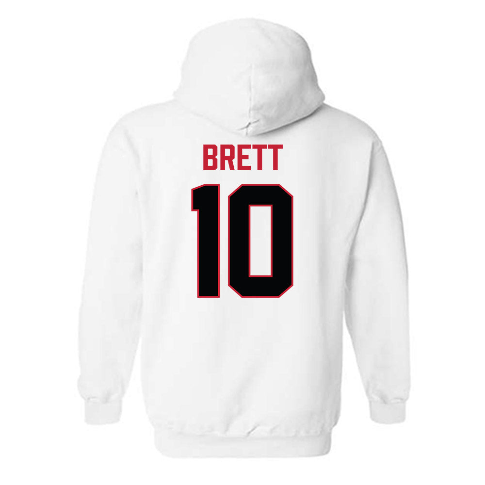 Ferris State - NCAA Football : Taariik Brett - National Champions Shersey Hooded Sweatshirt-1
