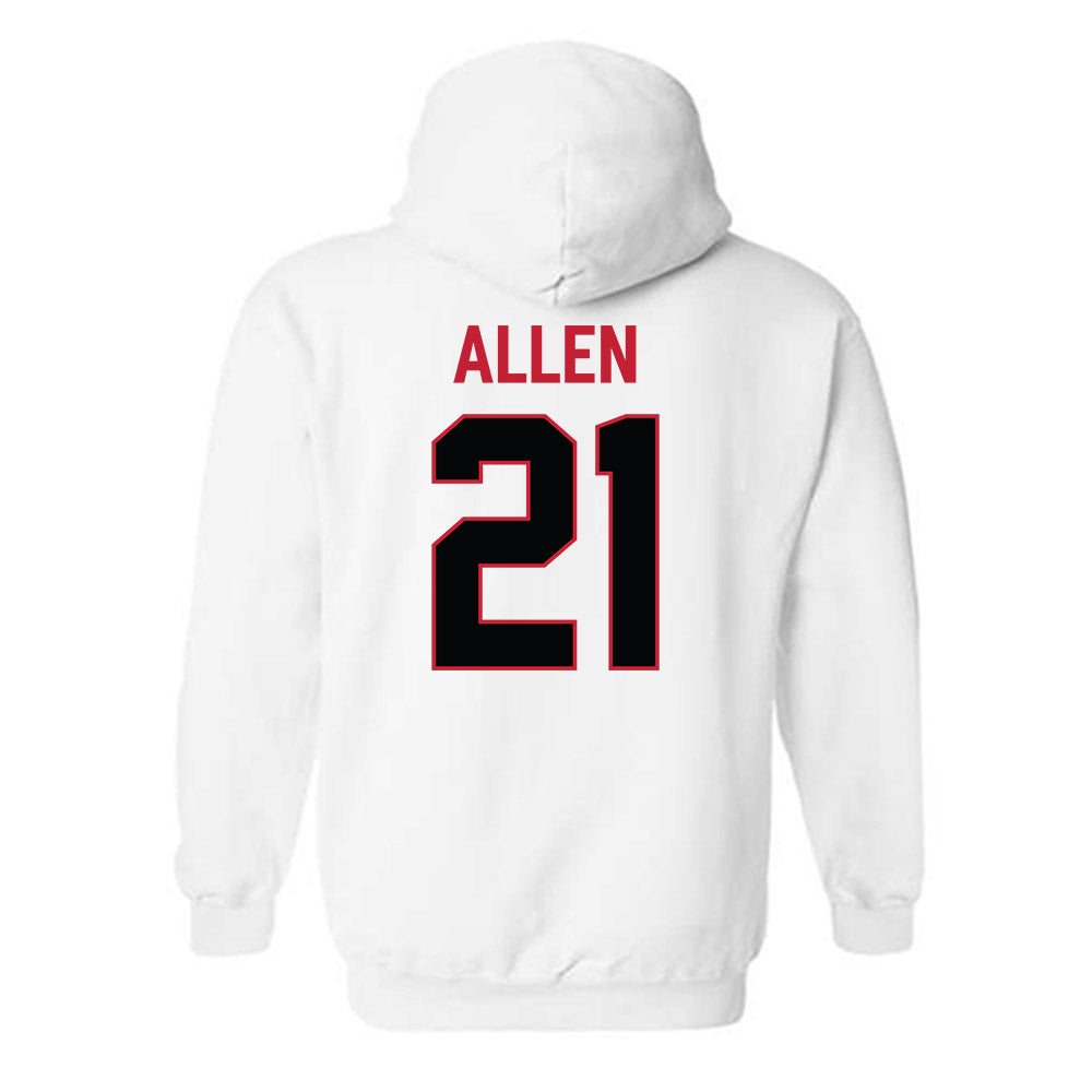 Ferris State - NCAA Football : Timothy Allen - National Champions Shersey Hooded Sweatshirt-1