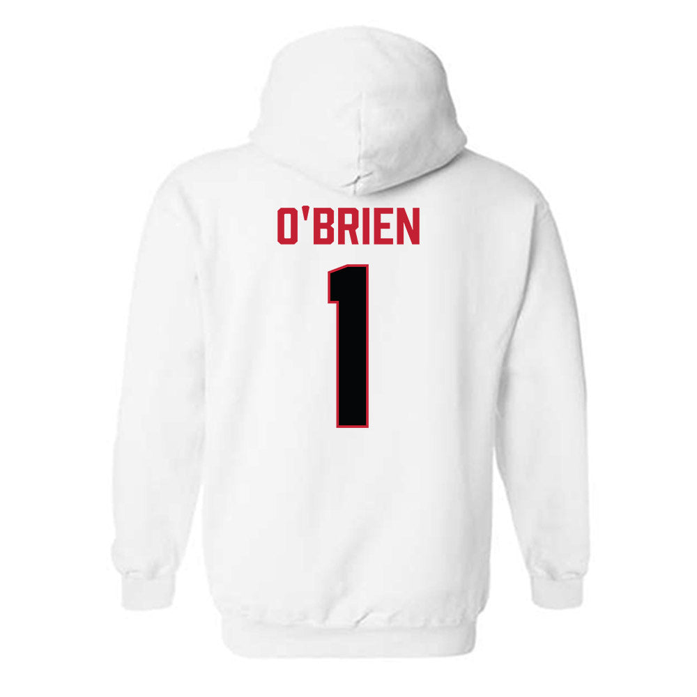 Ferris State - NCAA Football : Emari O'Brien - National Champions Shersey Hooded Sweatshirt-1