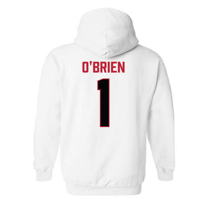 Ferris State - NCAA Football : Emari O'Brien - National Champions Shersey Hooded Sweatshirt-1