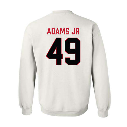 Ferris State - NCAA Football : Maurice Adams Jr - National Champions Shersey Crewneck Sweatshirt-1