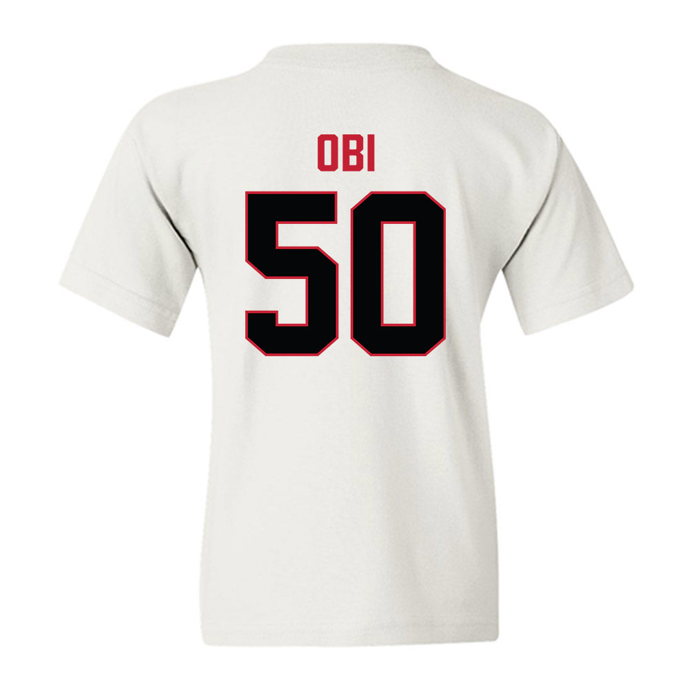 Ferris State - NCAA Football : Chimdindu Obi - National Champions Shersey Youth T-Shirt-1