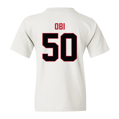 Ferris State - NCAA Football : Chimdindu Obi - National Champions Shersey Youth T-Shirt-1