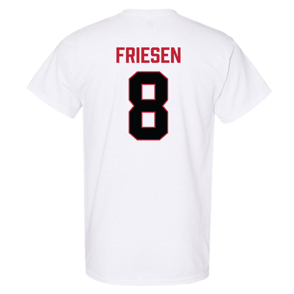 Ferris State - NCAA Football : Kade Friesen - National Champions Shersey T-Shirt-1