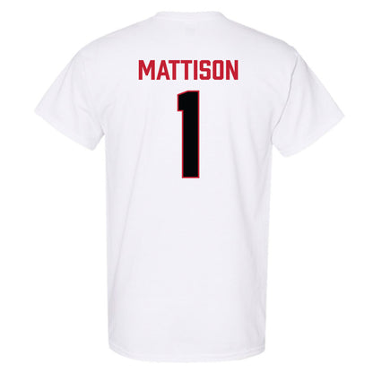 Ferris State - NCAA Football : Gyasi Mattison - National Champions Shersey T-Shirt-1