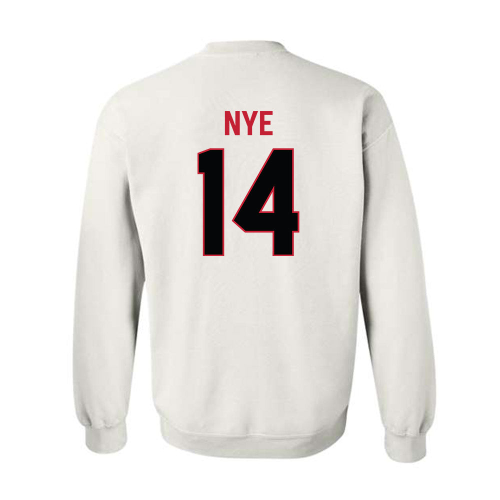Ferris State - NCAA Football : Cooper Nye - National Champions Shersey Crewneck Sweatshirt-1