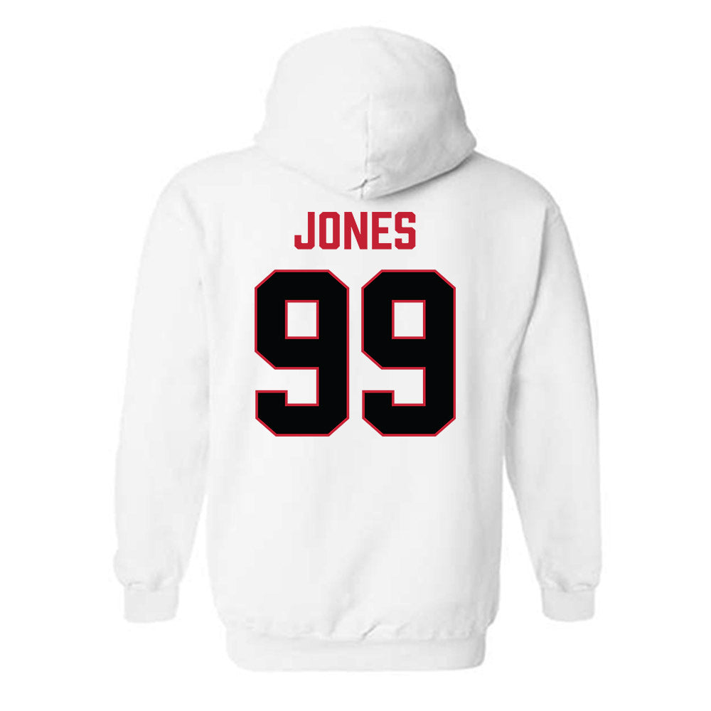 Ferris State - NCAA Football : markee jones - National Champions Shersey Hooded Sweatshirt-1