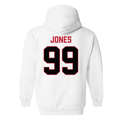 Ferris State - NCAA Football : markee jones - National Champions Shersey Hooded Sweatshirt-1