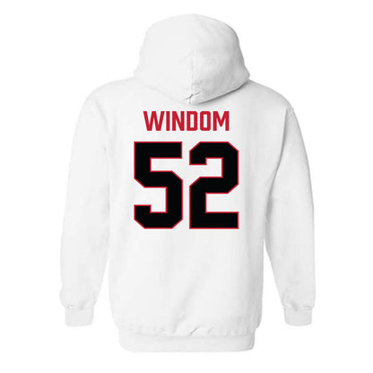Ferris State - NCAA Football : Jarvis Windom - National Champions Shersey Hooded Sweatshirt-1
