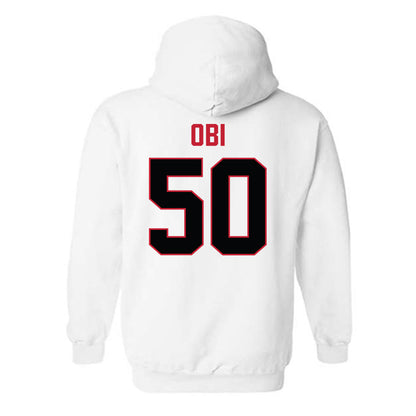 Ferris State - NCAA Football : Chimdindu Obi - National Champions Shersey Hooded Sweatshirt-1