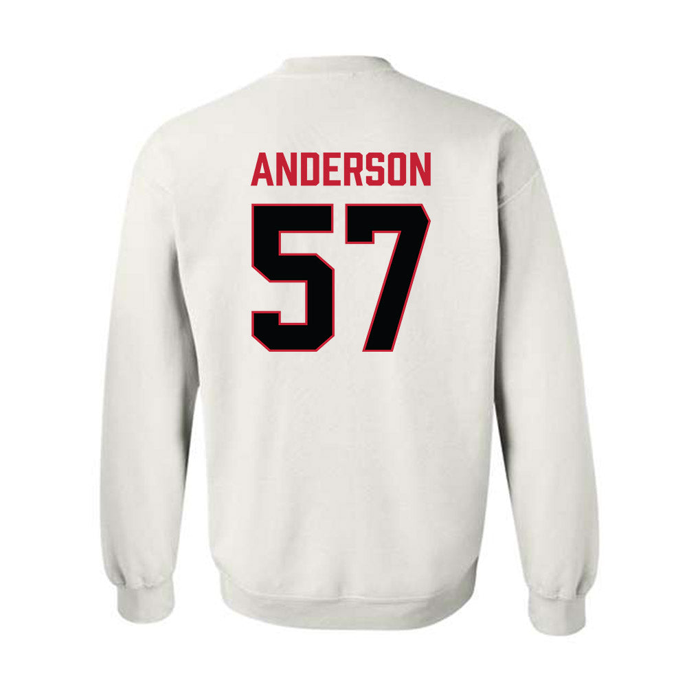 Ferris State - NCAA Football : Derek Anderson - National Champions Shersey Crewneck Sweatshirt-1