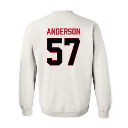 Ferris State - NCAA Football : Derek Anderson - National Champions Shersey Crewneck Sweatshirt-1