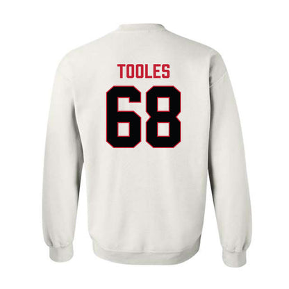 Ferris State - NCAA Football : Jordan Tooles - National Champions Shersey Crewneck Sweatshirt-1