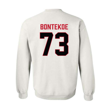 Ferris State - NCAA Football : Mack Bontekoe - National Champions Shersey Crewneck Sweatshirt-1