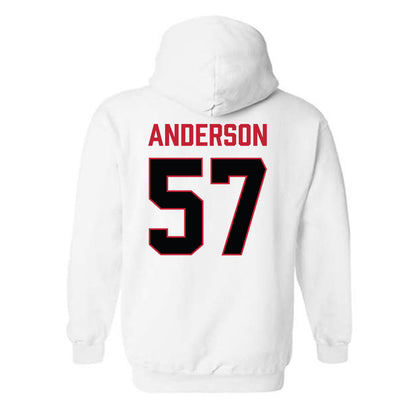 Ferris State - NCAA Football : Derek Anderson - National Champions Shersey Hooded Sweatshirt-1
