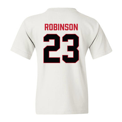 Ferris State - NCAA Football : James Robinson - National Champions Shersey Youth T-Shirt-1
