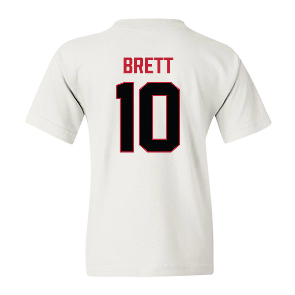 Ferris State - NCAA Football : Taariik Brett - National Champions Shersey Youth T-Shirt-1