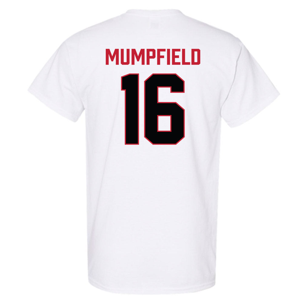 Ferris State - NCAA Football : Leeshaun Mumpfield - National Champions Shersey T-Shirt-1