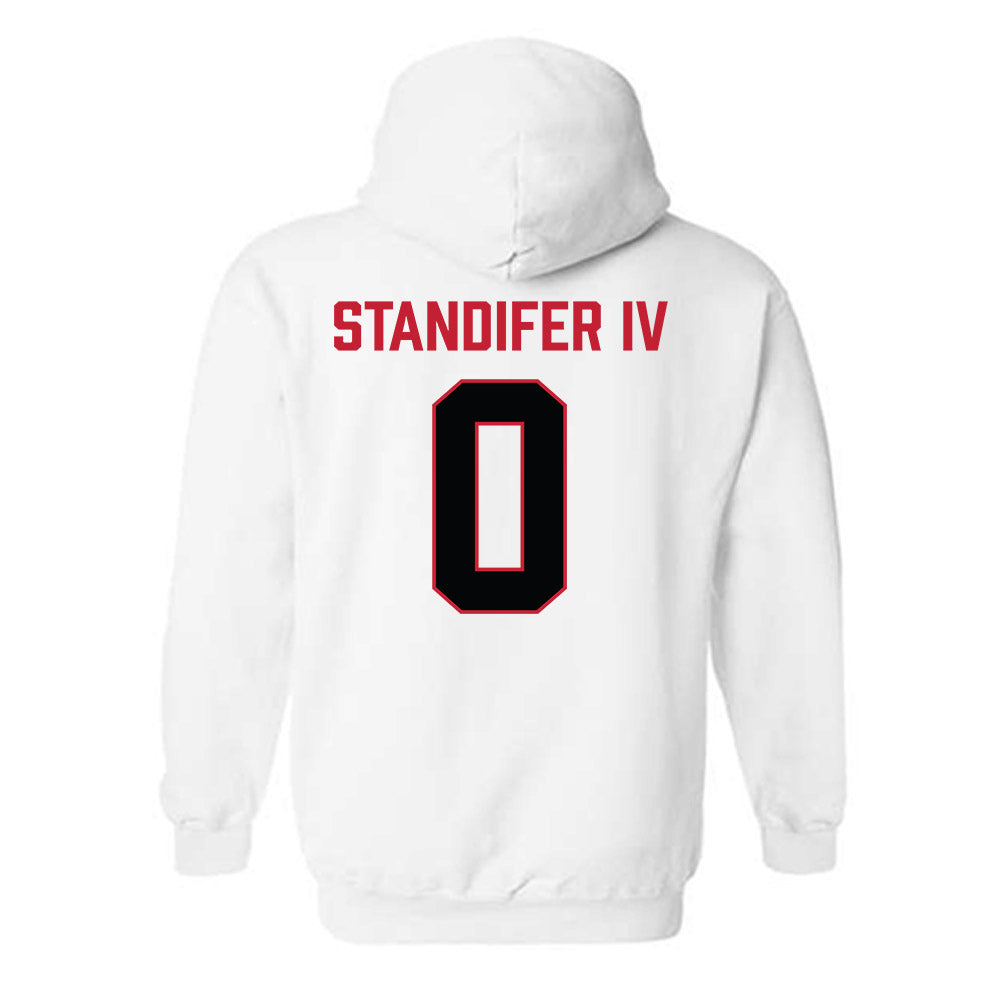 Ferris State - NCAA Football : Milton Standifer IV - National Champions Shersey Hooded Sweatshirt-1