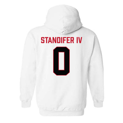 Ferris State - NCAA Football : Milton Standifer IV - National Champions Shersey Hooded Sweatshirt-1