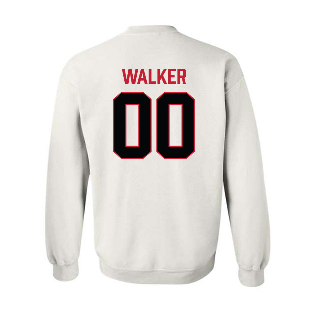 Ferris State - NCAA Football : Jeremiah Walker - National Champions Shersey Crewneck Sweatshirt-1