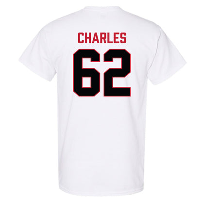 Ferris State - NCAA Football : Martaz Charles - National Champions Shersey T-Shirt-1