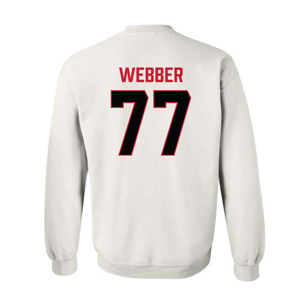 Ferris State - NCAA Football : Tyrone Webber - National Champions Shersey Crewneck Sweatshirt-1