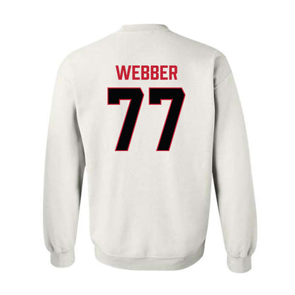 Ferris State - NCAA Football : Tyrone Webber - National Champions Shersey Crewneck Sweatshirt-1
